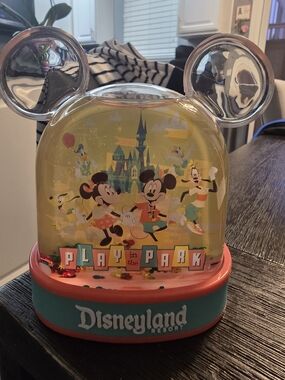 Disneyland Resort "Play in the Park" Snow Globe
